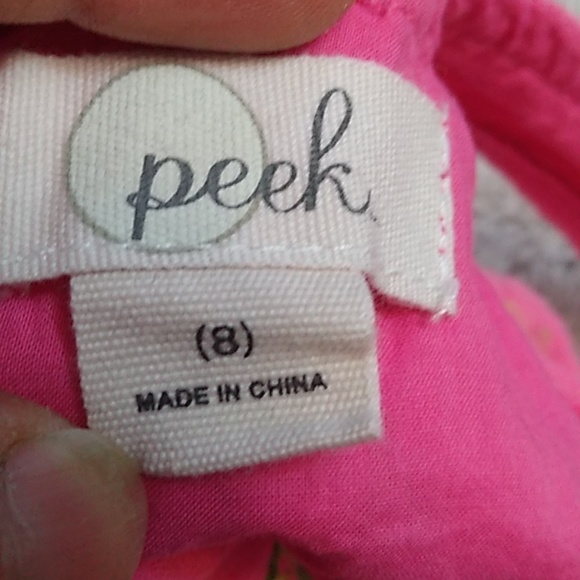 🩷 Girls Size 8 Pink Dress w/Flower ❇️ Embroidery 🩷 - Picture 6 of 7